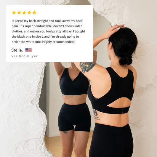 Wireless Posture Support Bra