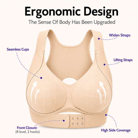 Wireless Posture Support Bra